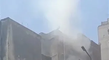 نشوب حريق في مبنى سكني بحلمية الزيتون