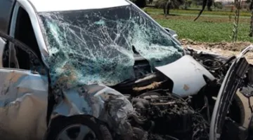قرار سريع من النيابة العامة بخصوص حادث الطريق الزراعي في أسيوط