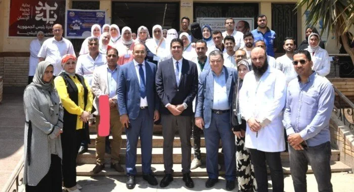 نائب محافظ الدقهلية يطلق مبادرة “100 يوم صحة”