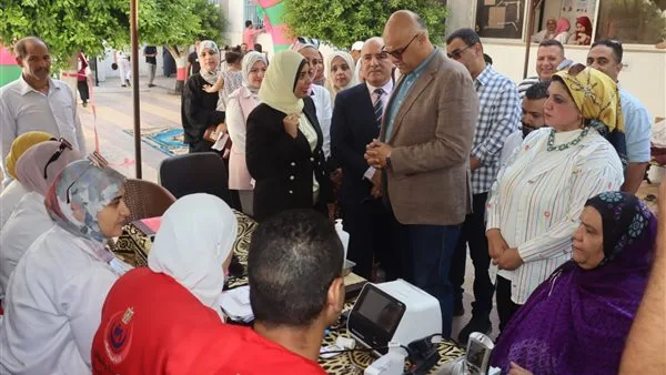 محافظ القليوبية يطلق مشروع «100 يوم للشفاء»