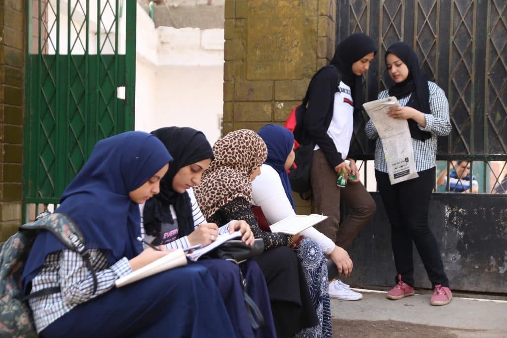 طلاب الثانوية العامة 