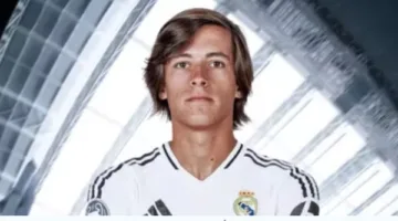 بعد انضمامه الرسمي، رقم ألفارو كاريراس في ريال مدريد