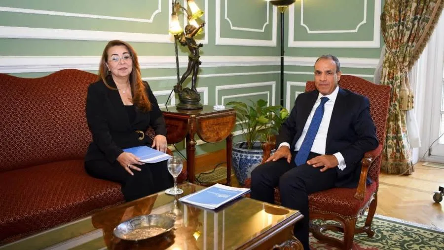 وزير الخارجية يعبر عن امتنانه لمساهمة “غادة والي” الكبيرة في تعزيز مكانة مكتب الأمم المتحدة لمكافحة المخدرات. وزير الخارجية يعبر عن امتنانه لمساهمة “غادة والي” الكبيرة في تعزيز مكانة مكتب الأمم المتحدة لمكافحة المخدرات.