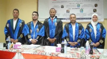 الباحث محمد عبداللاه يُحقق درجة الماجستير من جامعة جنوب الوادي | صور