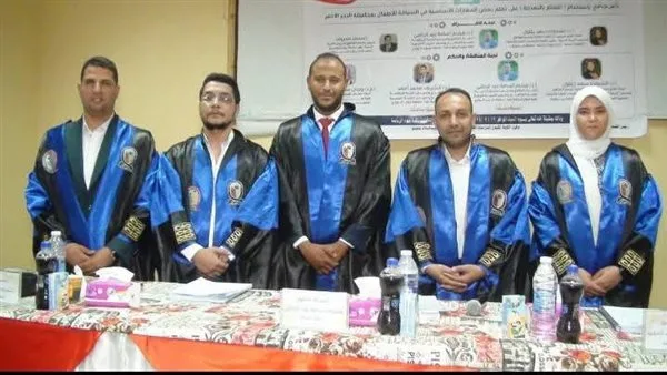 الباحث محمد عبداللاه يُحقق درجة الماجستير من جامعة جنوب الوادي | صور