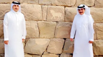 أمير نجران يرحب برئيس الجمعية السعودية للإعلام والاتصال ويقوم العنزي بزيارة المعالم التاريخية في المنطقة