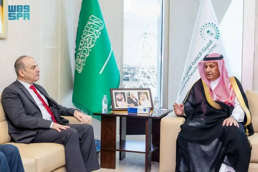 رئيس الأمن الغذائي يلتقي مدير برنامج منظمة الفاو في المملكة