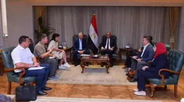 وزير العمل يلتقي بوفد من الشركة الروسية المعنية بمحطة الضبعة النووية