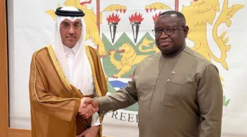 رئيس سيراليون يلتقي وزير العمل
