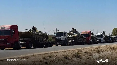 وزير الدفاع السوري: نعلن عن وقف شامل لإطلاق النار في السويداء بعد التوصل لاتفاق مع أبرز شخصيات المدينة، على أن يتم الرد فقط على مصادر النيران. وزير الدفاع السوري: نعلن عن وقف شامل لإطلاق النار في السويداء بعد التوصل لاتفاق مع أبرز شخصيات المدينة، على أن يتم الرد فقط على مصادر النيران.