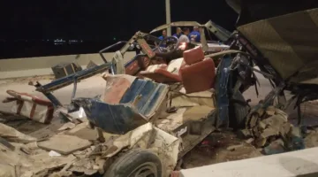أربعة قتلى و21 جريحًا في حادث تصادم ثلاث سيارات بأسيوط أثناء زفّة.