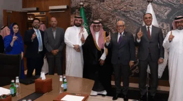 هيئة الإذاعة والتلفزيون تستعرض سبل التعاون مع بوابة الدرعية والهيئة الملكية
