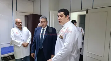 وكيل وزارة الصحة يقوم بجولة تفقدية في مستشفى كفر الشيخ العام