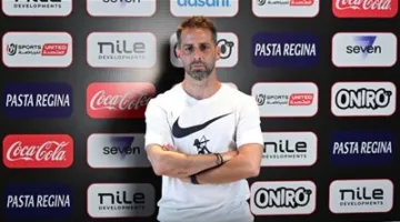 فيريرا يشارك في تدريبات الزمالك خلال معسكر العاصمة الإدارية على فترات متقطعة