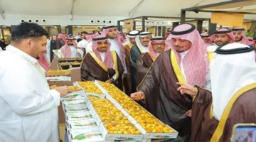 افتتاح معرض موسم التمور في الدرعية