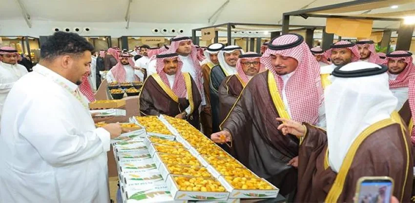 افتتاح معرض موسم التمور في الدرعية افتتاح معرض موسم التمور في الدرعية