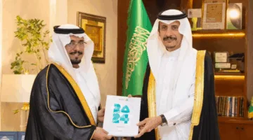 محافظ حفر الباطن يلتقي مدير هيئة المواصفات والمقاييس في المنطقة الشرقية