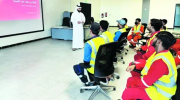 دورة تدريبية لموظفي نقطة عبور أبوسمرة