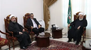 الشيخ علي الخطيب يرحب برئيس “لقاء” الدكتور عماد فغالي والشيخ الدكتور محمد حيدر أحمد