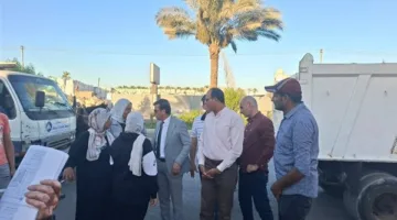 سكرتير عام دمياط يتولى قيادة حملة واسعة لإزالة الاعتداءات على الأراضي الزراعية