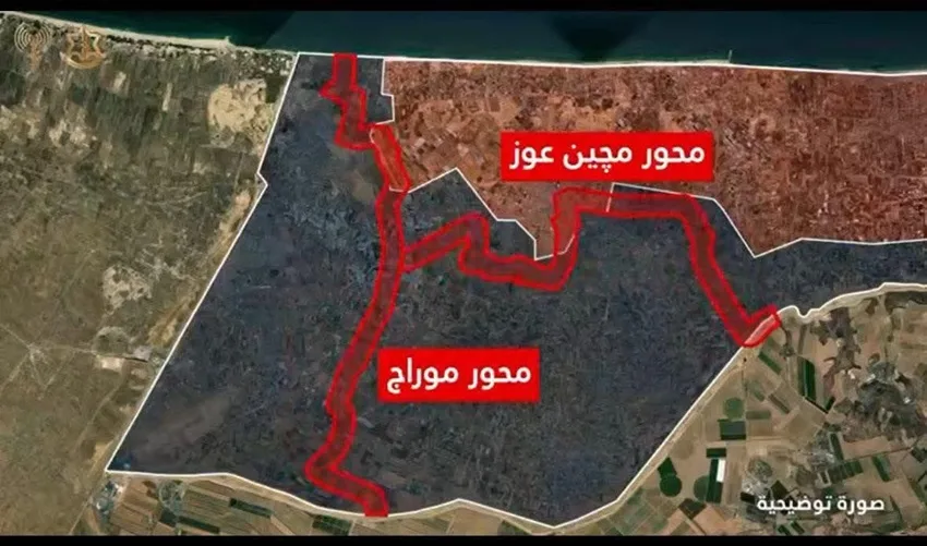 بعد استعادة السيطرة.. جيش الاحتلال ينشئ مسارًا لفصل شرق خانيونس عن غربها – فيديو بعد استعادة السيطرة.. جيش الاحتلال ينشئ مسارًا لفصل شرق خانيونس عن غربها – فيديو