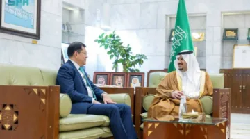 نائب أمير الرياض يستقبل السفير المكسيكي في المملكة العربية السعودية.