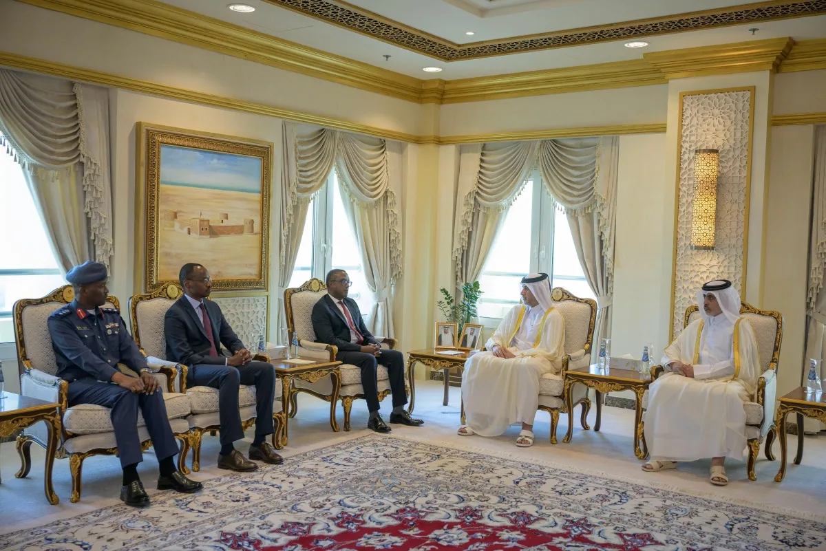 وزير الدولة للشؤون الداخلية يلتقي بوزيري الداخلية من رواندا والكونغو وزير الدولة للشؤون الداخلية يلتقي بوزيري الداخلية من رواندا والكونغو