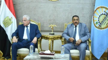 محافظ مطروح يرحب بمستشار رئيس الجمهورية لشؤون التنمية المحلية