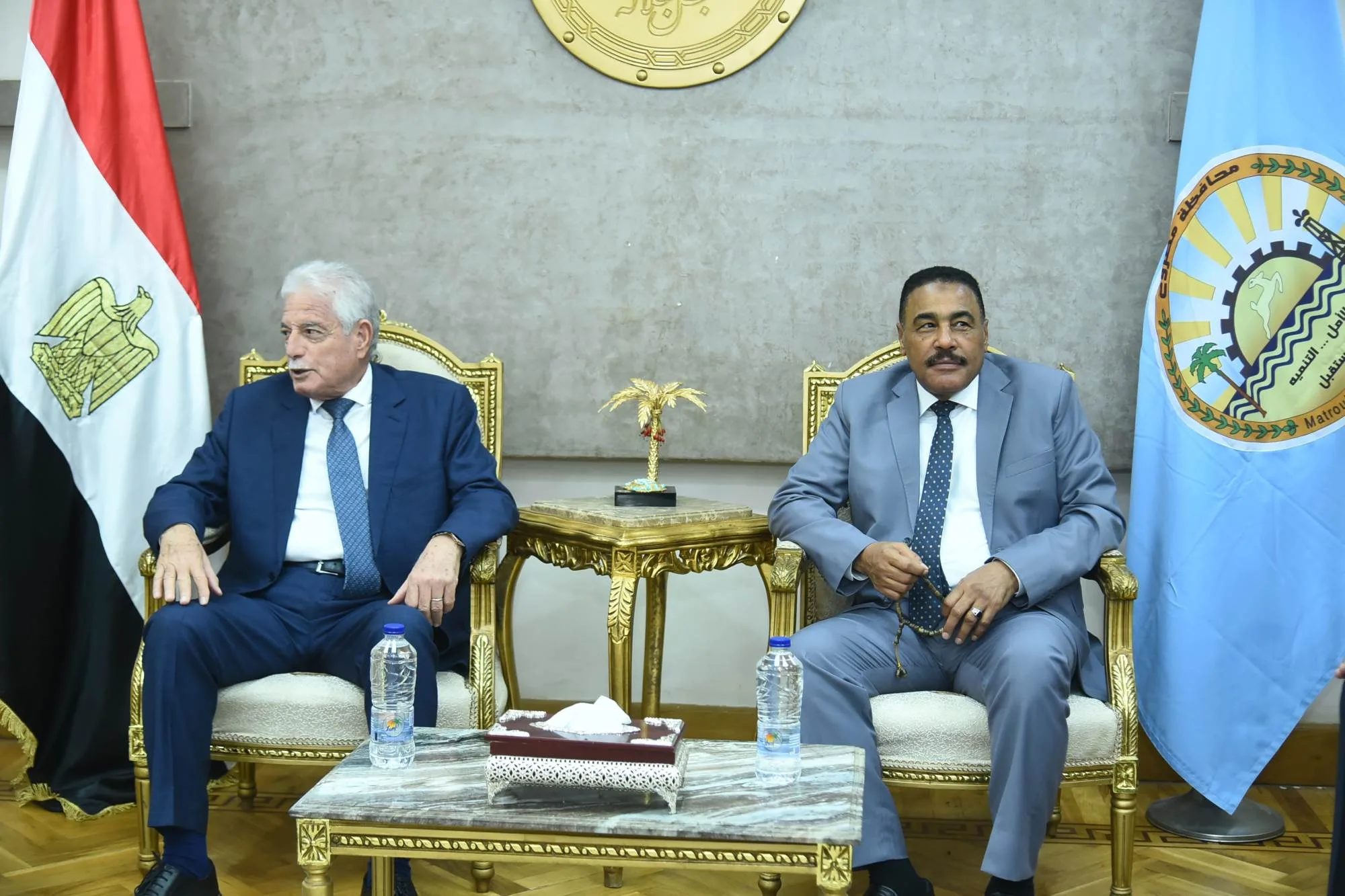 محافظ مطروح يرحب بمستشار رئيس الجمهورية لشؤون التنمية المحلية محافظ مطروح يرحب بمستشار رئيس الجمهورية لشؤون التنمية المحلية