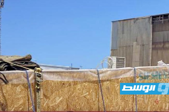 معدات موردة لصالح محطة كهرباء السرير الغازية، الأربعاء 16 يوليو 2025 (الشركة العامة للكهرباء)