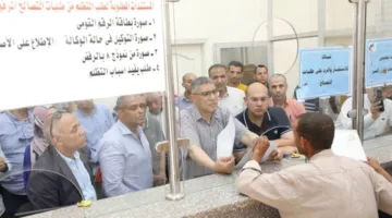 محافظ الجيزة يزور المركز التكنولوجي لخدمات المواطنين في الصف ويشدد على أهمية سرعة التعامل مع الشكاوى