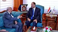 أثناء زيارته لسوهاج، نقيب المهندسين يجتمع بمحافظ سوهاج لمناقشة سبل التعاون.