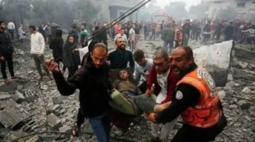 استشهاد خمسة فلسطينيين جراء قصف القوات الإسرائيلية على غزة