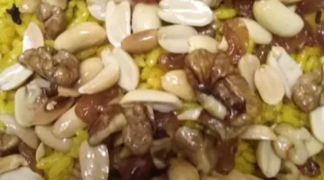 وصفة بسيطة: كيفية تحضير الأرز البسمتي مع الخلطة والمكسرات في البيت