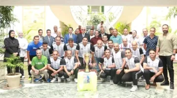 “النشار” يكرم أبطال المطارات المصرية بعد فوزهم في بطولات القاهرة الكبرى وتأهلهم لبطولة الجمهورية