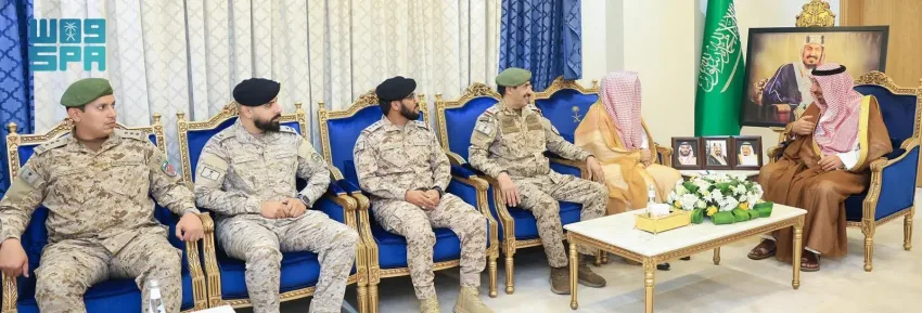 أمير نجران يرحب بإمام وخطيب المسجد الحرام أمير نجران يرحب بإمام وخطيب المسجد الحرام