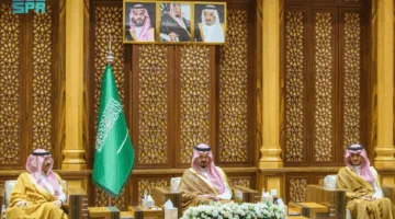 أمير المدينة المنورة يستقبل نائب وزير الداخلية ووكلاء إمارات المناطق