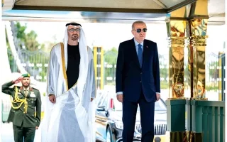 رئيس الدولة والرئيس التركي ي reaffirm تعزيز التعاون بين البلدين.