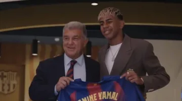 عاجل ورسمياً | لامين يامال يمدد عقده مع برشلونة حتى 2031 ويحصل على الرقم 10