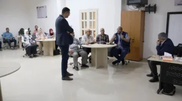 شركة المياه القابضة تنظم ورشة عمل لاحتساب البصمة الكربونية في محطات مياه الشرب والصرف الصحي في سوهاج