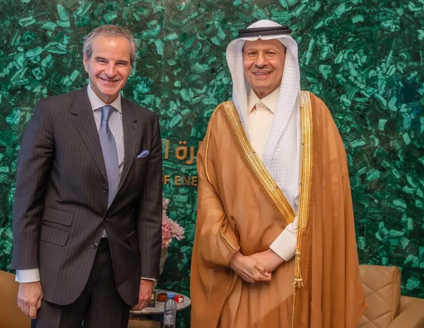 وزير الطاقة يجتمع مع مدير الوكالة النووية لمناقشة أوجه التعاون الفني والتقني