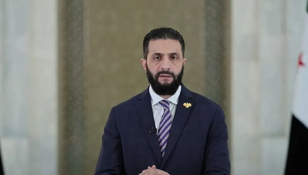 الرئيس السوري أحمد الشرع (تواصل اجتماعي)