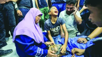 مجزرة مروعة بالقرب من مركز الإغاثة في غزة