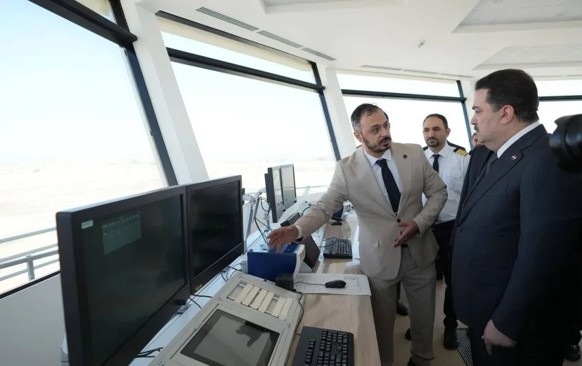 افتتاح مطار الموصل الدولي في شمال العراق بعد القضاء على داعش افتتاح مطار الموصل الدولي في شمال العراق بعد القضاء على داعش