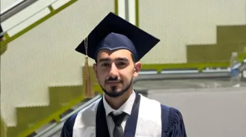 تهانينا للطالب فهد علي بديع شهاب من بلدة برعشيت بمناسبة حصوله على شهادة البكالوريوس في العلوم المخبرية.