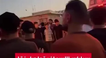 سيارات الإسعاف تواصل إجلاء المصابين من حريق الهايبر ماركت في الكوت