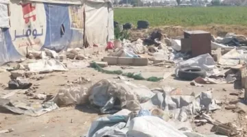 عمليات تفتيش في عدة مخيمات للنازحين السوريين… إليكم ما تم العثور عليه