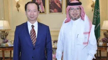 سفير السعودية في لبنان يرحب بالسفير الصيني الجديد