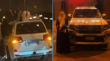 اعتقال ربة منزل سمحت لمجموعة من الأطفال بالجلوس على سيارة خلال التجمع