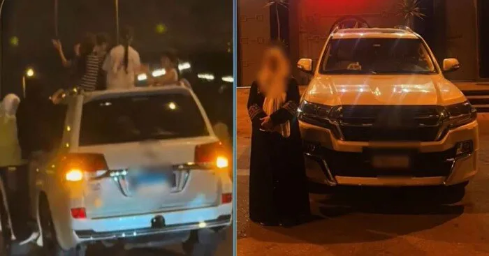 اعتقال ربة منزل سمحت لمجموعة من الأطفال بالجلوس على سيارة خلال التجمع اعتقال ربة منزل سمحت لمجموعة من الأطفال بالجلوس على سيارة خلال التجمع